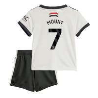 Dres Manchester United Mason Mount #7 Tretina pre deti 2024-25 Krátky Rukáv (+ trenírky)